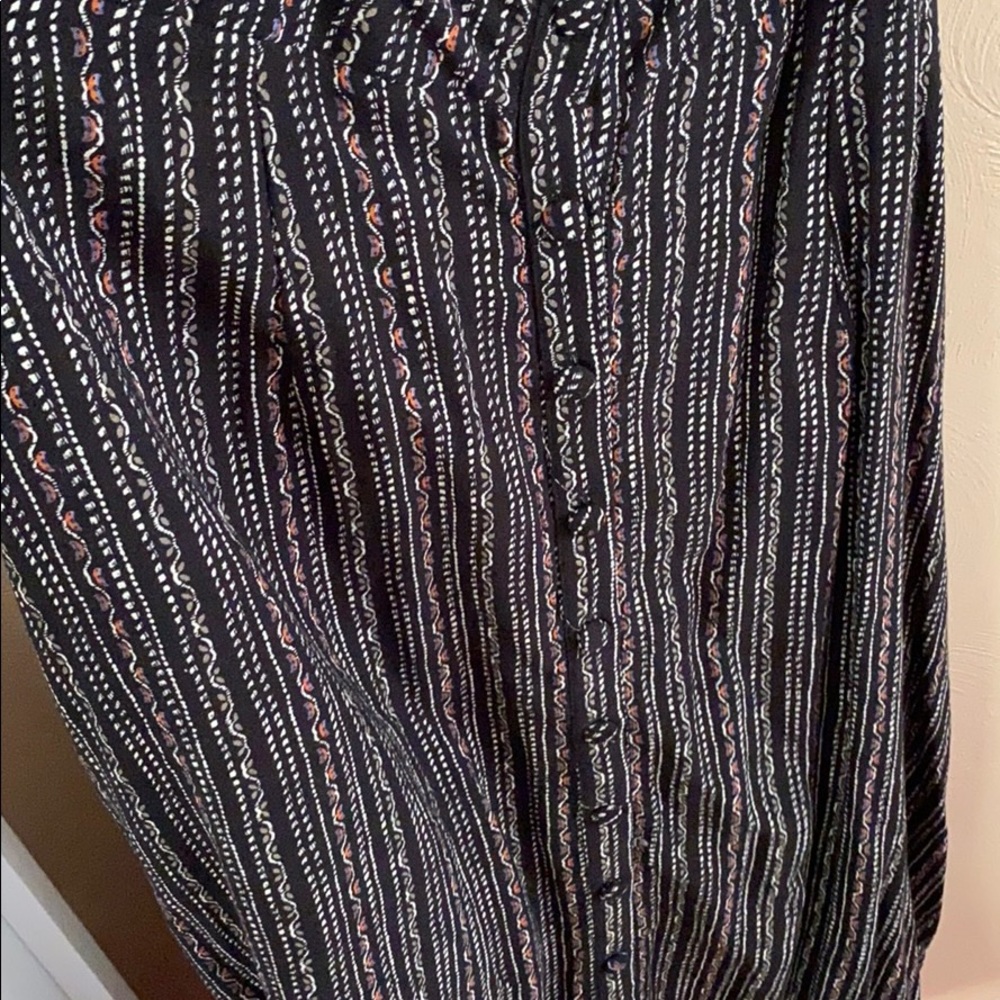 WILLOW & ROOT Maxi Skirt with Suspenders; NWT - Picture 2 of 3
